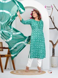 Mystic9 nisha vol 16 digital printed kurti wholesale in karnataka  - wholesale export